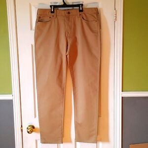 Banana Republic Travel Jean/Workwear Khaki, 34x32, Tan